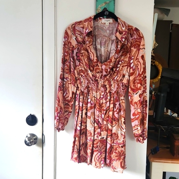 Boho Paisley Dress - Picture 1 of 4